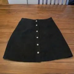【美品】H&M ブラック ミニスカート ブラック