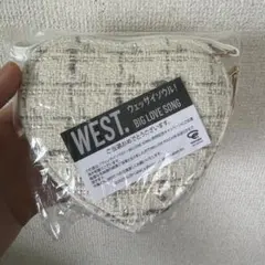 WEST. 発売記念グッズ 当選品 BIG LOVE POUCH 非売品 ポーチ