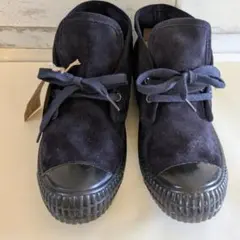DIESEL スペイン製 スエード チャッカブーツ 41 黒のサムネイル