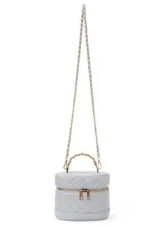 2Wayキルティングバニティバッグ GRL