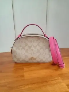 【新品未使用】COACH ショルダーバッグ ポーチ シグネチャー