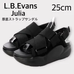 新品✨L.B.Evans Julia 厚底　25cm スポーツサンダル　25SSのサムネイル