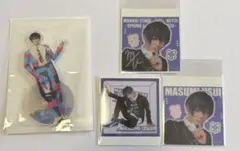 エーステ アクスタ スクエアカード 箔押し 碓氷真澄 セット