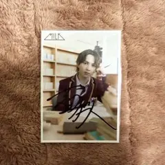 M!LK 吉田仁人 直筆サイン入り生写真 37杯目