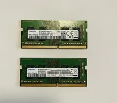 Samsung DDR4 2400 8GB 2枚 16GB ノート用 - メルカリ