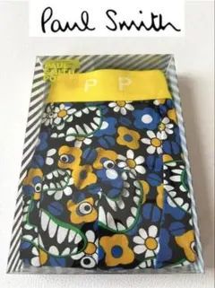 新品 ポールスミス トランクス ボクサーパンツ ブルー Mサイズ