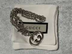 GUCCI インターロッキングG ネックレス シルバー925 【450】のサムネイル