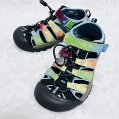 【美品】KEEN キーン NEWPORT H2 キッズ サンダル 18cm