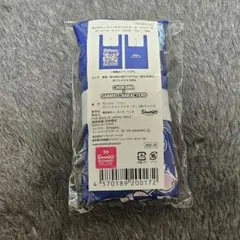 ちいかわ×サンリオキャラクターズ　エコバッグ　スーパーマーケット　みんなブルー