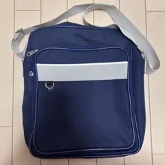 ネイビー スクバショルダーバッグ