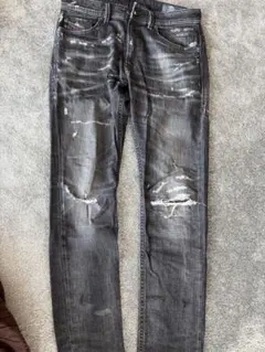 Diesel ダメージ加工デニムパンツ