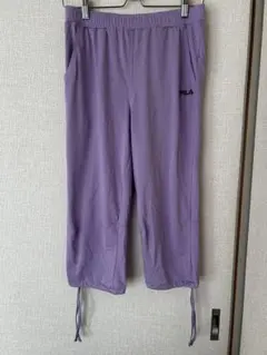 【状態良】 FILA ジョガーパンツ パープル