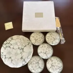 ナルミ　6客＋ケーキサーバー付き大皿セット　ミラノ⭐︎コペンハーゲン メルカリ
