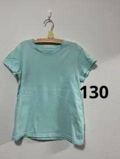 H&M ミントグリーン Tシャツ