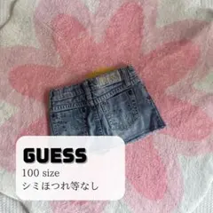 USA古着　着画あり　《 GUESS 》 キッズ服　100サイズ　ミニスカートのサムネイル