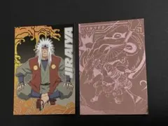 NARUTO エッチングカード ナルト 自来也 pa.04 パラレル ブロマイド