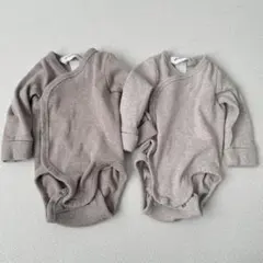 【美品】ルームトゥグローボディースーツ　２枚セット