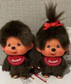 顔でかモンチッチSS キーチェーン 男の子と女の子 セット