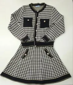 titiy&Co. チェック柄スカートセットアップ