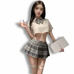 制服 コスプレ 4点セット セクシー ショート丈 JK 学生服 o69