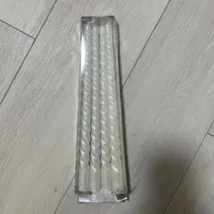 キャンドル 4本セット ホワイト