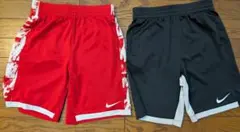 Nike ハーフパンツ レッド ブラック 2枚セット　ナイキ