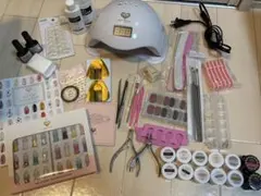 ネイルアート用具セット　セルフネイルセット