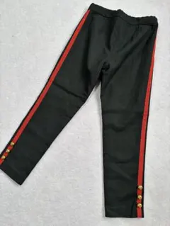Dolce & Gabbana 黒赤ストライプパンツ　9/10Yのサムネイル