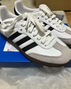 サンバOG ホワイト×ブラック