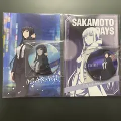 サカモトデイズ 描き下ろしオーロラ＆箔押しトレーディング缶バッジ 大佛 プラザ