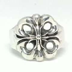 ひ*ろ様 SILVER 925 重厚 百合 花 クロス リング デッドストック SILVER 925 重厚 百合 花 クロス リング デッドストック 90s - メルカリ