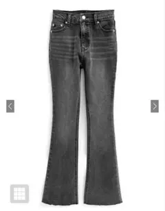 ストレッチフレアデニムパンツ cu532