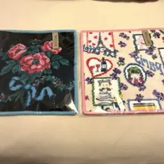 FEILERハンカチ新品未使用　フェイラーハンカチ2枚セット　レディースハンカチ