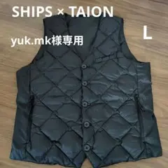 SHIPS TAION シップス タイオン ブラック インナーベストL