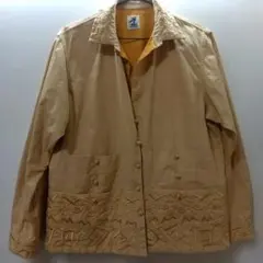 【希少】HAI SPORTING GEAR イッセイミヤケ 刺繍シャツジャケット