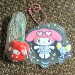マイメロディ キーホルダーチャーム 2点セット - メルカリ