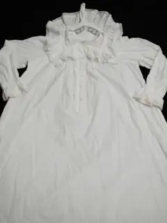 Freada フリーダ インドフリル襟ワンピース