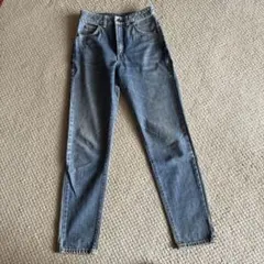 EDWIN ハイウエストデニムパンツ ブルー