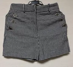 ZARA 千鳥格子 ショートパンツ