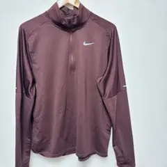 NIKE ナイキ ロングシャツ ランニング トレーニング シャツ ハーフジップ