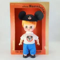 ミッキーマウスクラブ　 マウスケティア ドール　ディズニー　アンティーク　50S ミッキーマウスクラブ マウスケティア ドール ディズニー