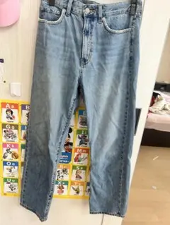 UNIQLO&JW ANDERSON ストレートデニム ライトブルー