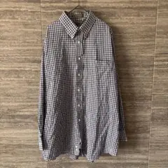 Clay brooke claybrooke ブランド その他ブランド ソノタブランド claybrooke クレイブルック 長袖シャツ M アクリル ブルー チェック 古着の販売・通販なら