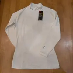 アンダーアーマー　M's Golf coldgear M 白