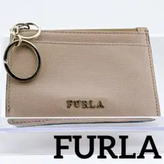 【FURLA】フルラ フラグメントケース ベージュ キーケース パスケース