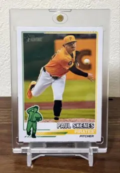 Topps heritage MLB ポール・スキーンズ SP