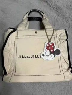 【最終値下げ】ディズニーフリルトートバッグ JILL by JILLSTUART