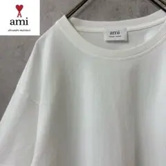 激レア】AMI PARIS アミパリス Tシャツ ゆるだぼ 完売モデル 刺繍