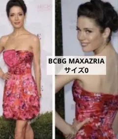 美品！BCBG MAXAZRIAミニ　フローラルドレス