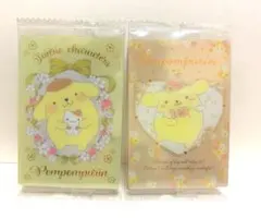 ポムポムプリン ウエハース カード2種